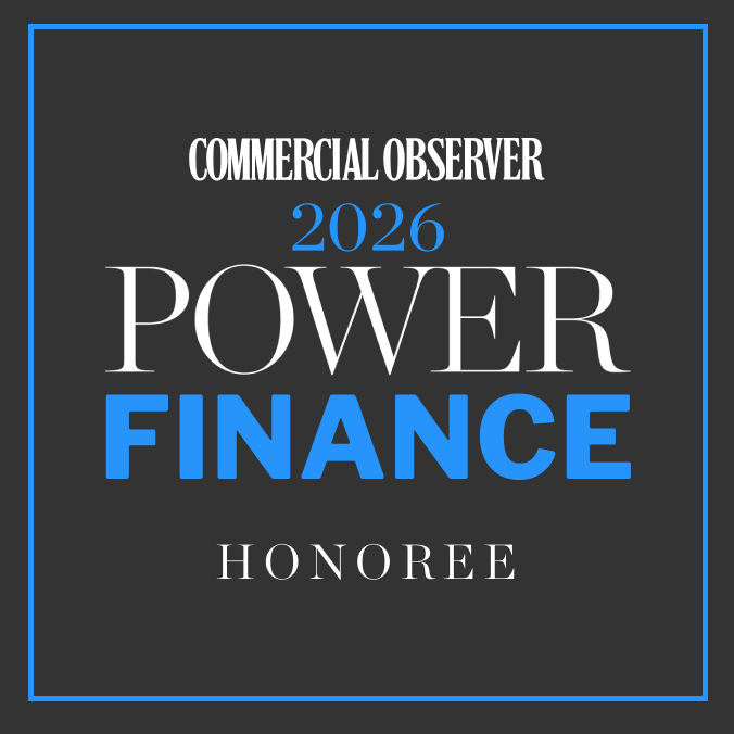 Commercial Observer 2026 Power Finance Honoree